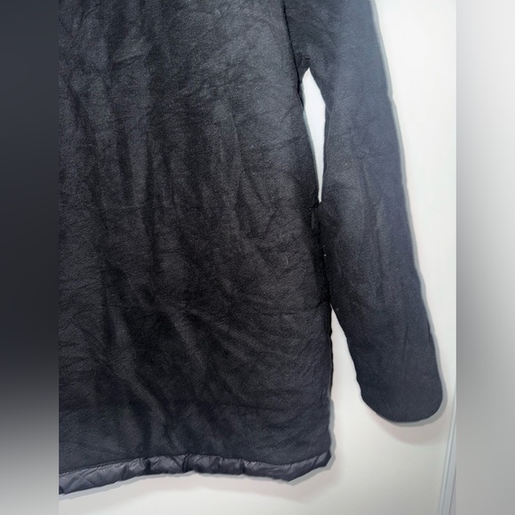 The North Face Reversible True Or False Hooded Jacket Boy’s Size XL 18/20 Black - Picture 12 of 16